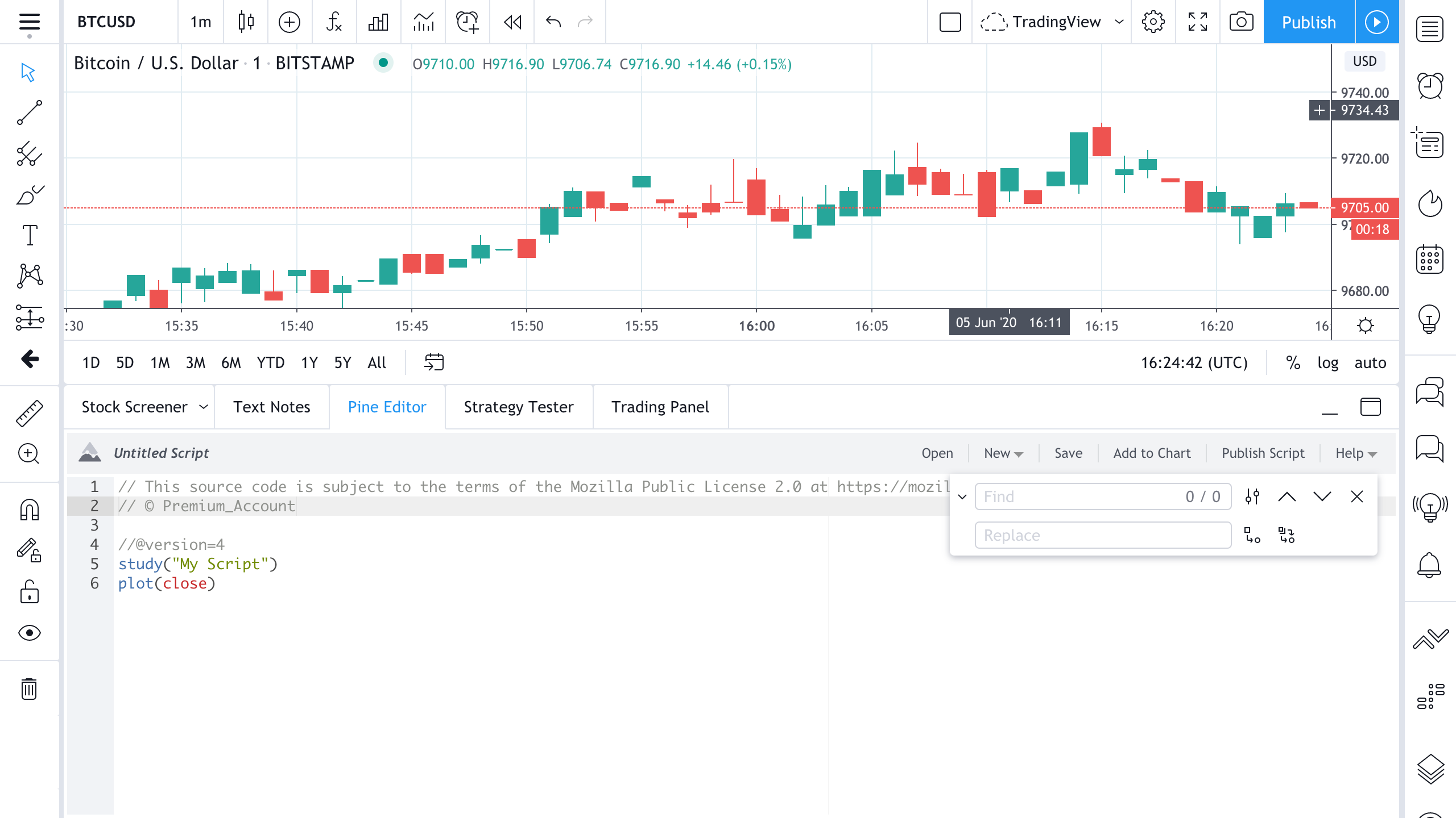 Pine Editor Tradingview