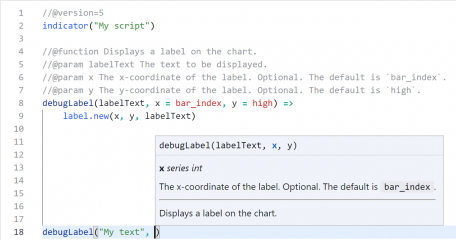Pine Script™ has a new VSC-style editor — TradingView Blog